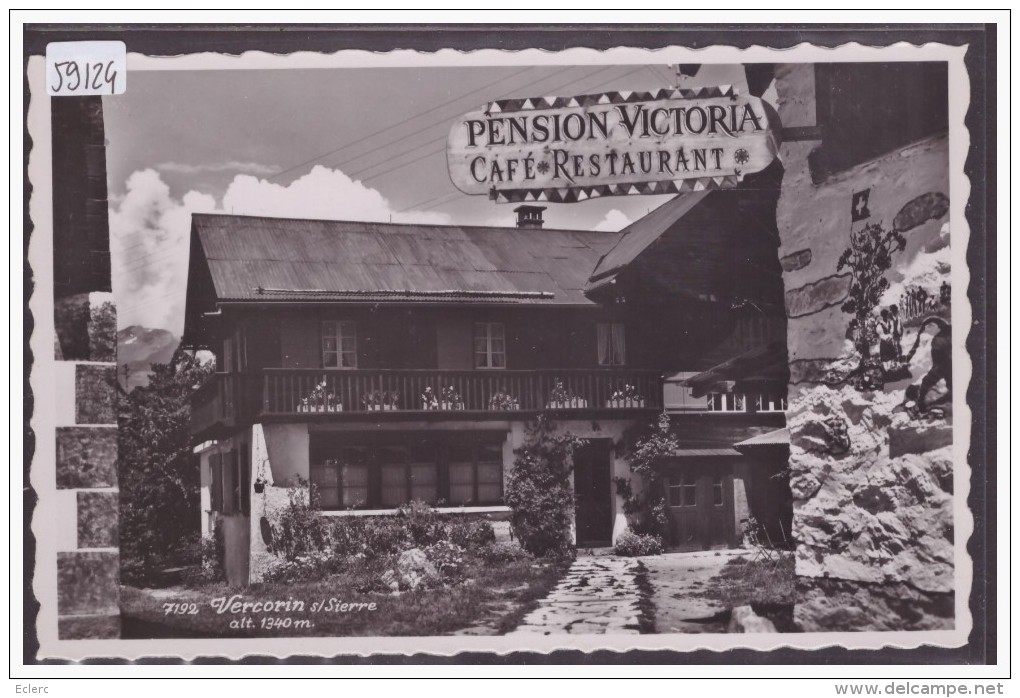 VERCORIN - PENSION VICTORIA - TB - Sion