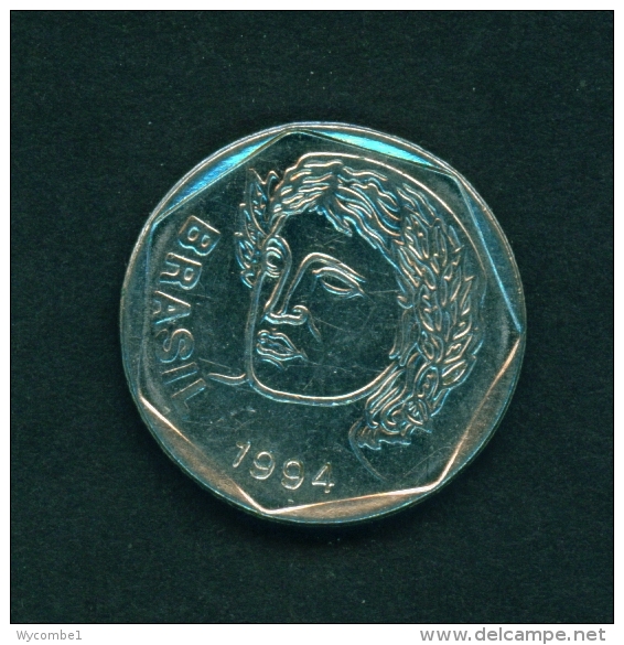 BRASIL  -  1994  25c  Circulated Coin - Brazil