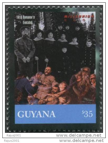 The House Of Romanov Or Romanese, The Second And Last Imperial Dynasty Of Russia, MNH Guyana - Otros & Sin Clasificación