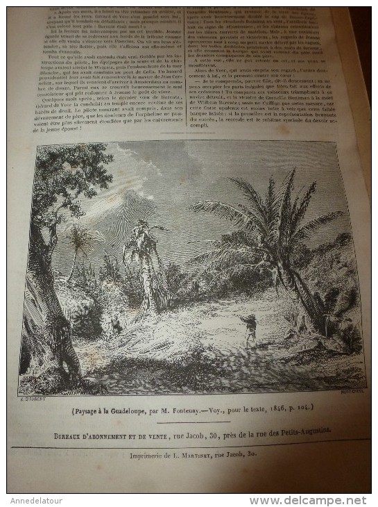 1847 MP  Le Costume De Gens D'armes ; Guadeloupe; Histoire Du Costume En France; ...etc - 1800 - 1849