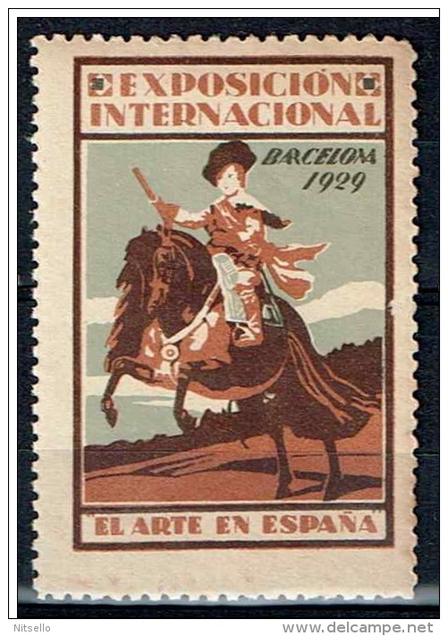 LOTE 1195 B   ///    EXPOSICION INTERNACIONAL DE BARCELONA 1929 - Barcelona