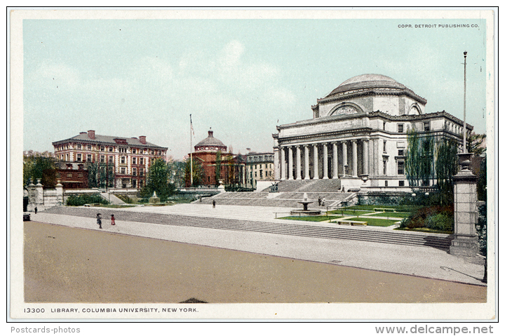 Library  Columbia University New York  - United States - Educazione, Scuole E Università