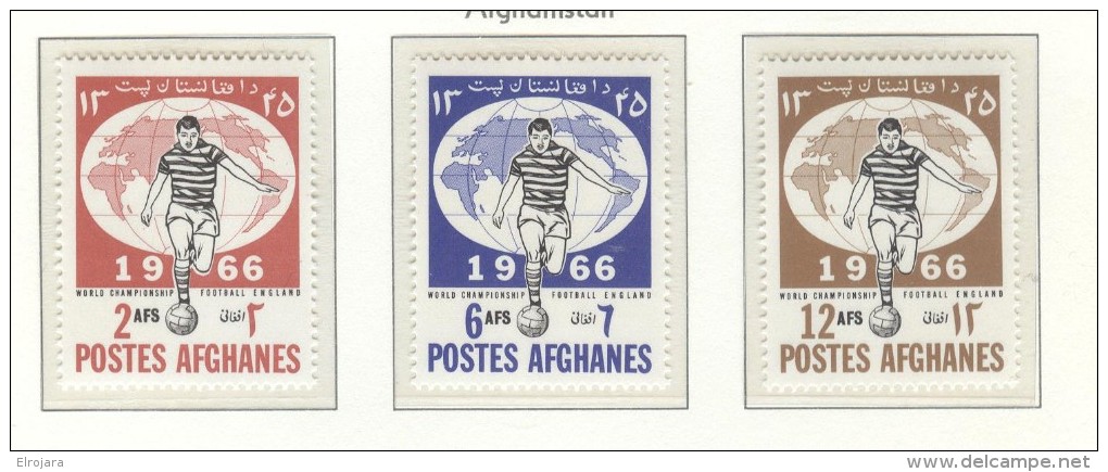 AFGHANES Perforated Set Mint Without Hinge - 1966 – Inghilterra