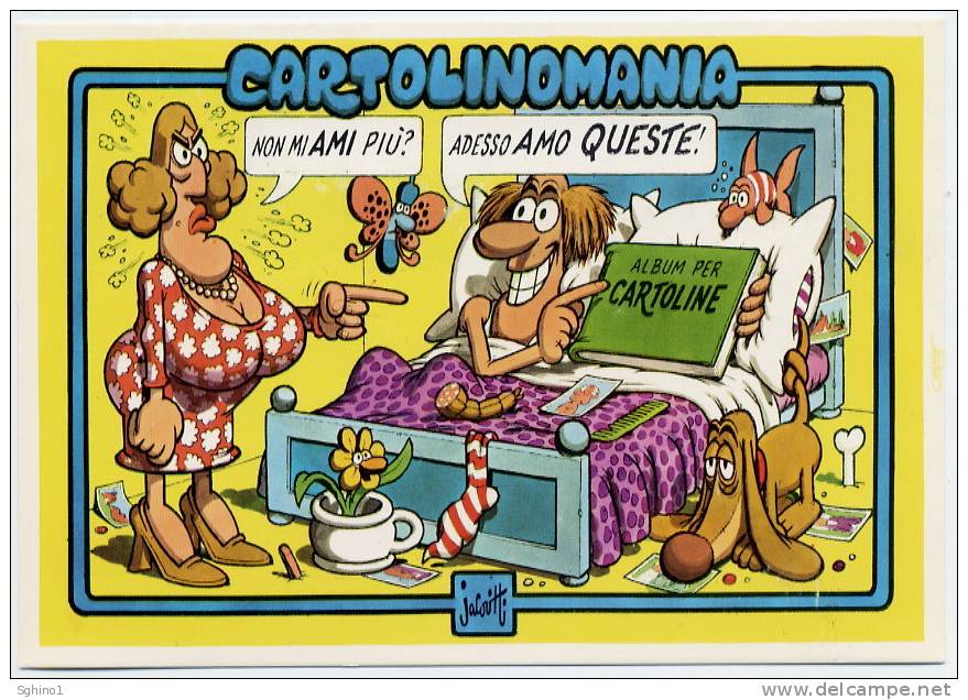 JACOVITTI, CARTOLINOMANIA - Disegno - Design: JACOVITTI - Fumetti