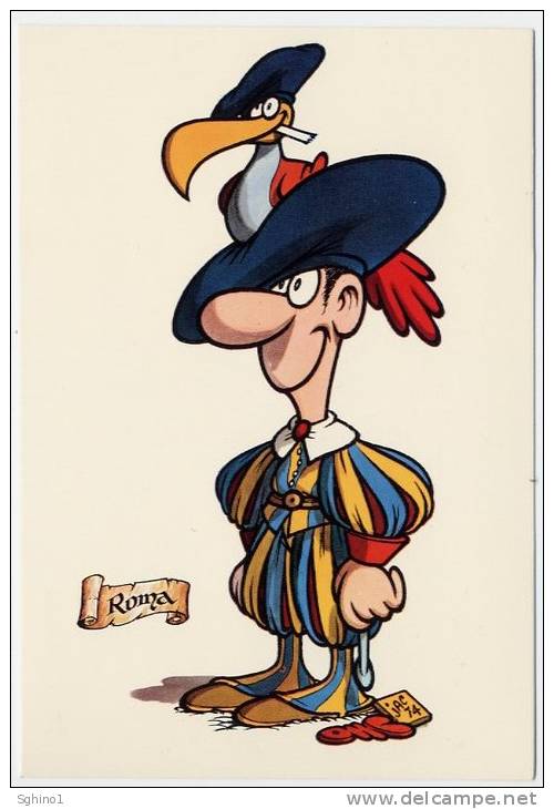 JAC ´74 ROMA Guardia Svizzera Papale - Disegno - Design: JACOVITTI - Comicfiguren