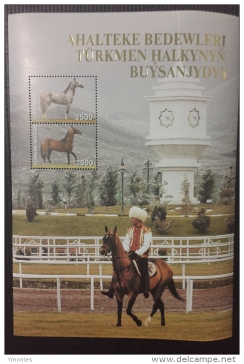 Stamps Turkmenistán  Horses 2005 4 Souvenir Sheet - Turkmenistán