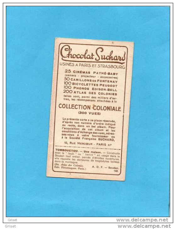 Chromos-Chocolat "SUCHARD" -A O F-cote D'ivoire -une FactorerieN°125 - Suchard