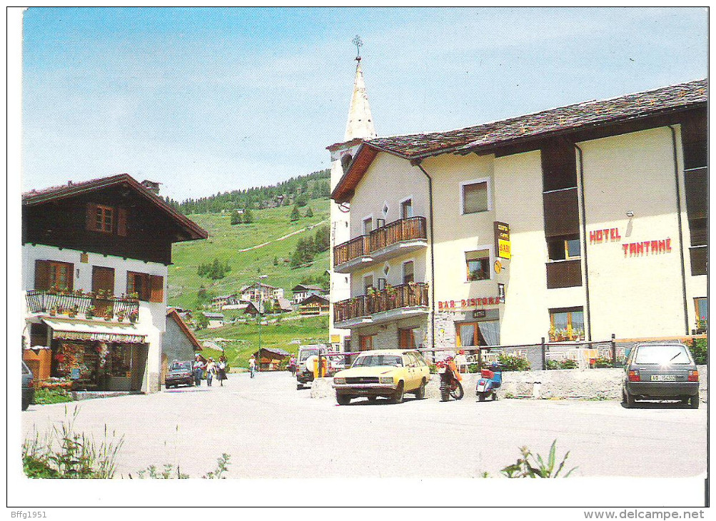 LA MAGDELEINE (AOSTA) -  HOTEL "TANTANE´". BAR TABACCHI - Aosta