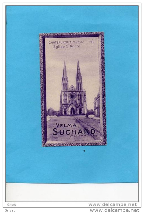 Chromos-Chocolat  Velma"SUCHARD" -chateauroux -indre-église St André-N°130 - Suchard