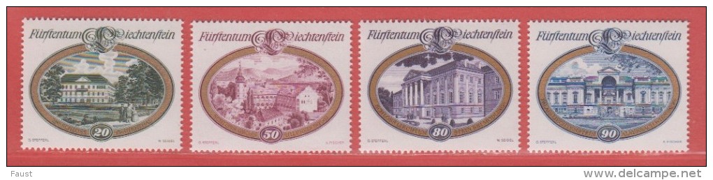1977 ** (sans Charn., MNH, Postfrish)  Mi  680/3  	Yv  621/4 	 ZUM  618/21 - Unused Stamps