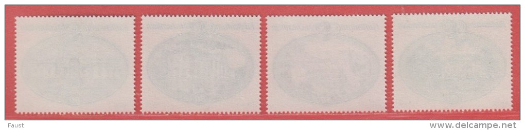 1977 ** (sans Charn., MNH, Postfrish)  Mi  680/3  	Yv  621/4 	 ZUM  618/21 - Unused Stamps