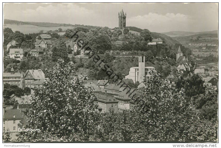 Dillenburg - Foto-AK - Aero-Bild-Verlag Fulda-Bronnzell - Dillenburg