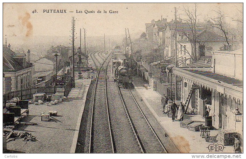 92 PUTEAUX  Les Quais De La Gare - Puteaux