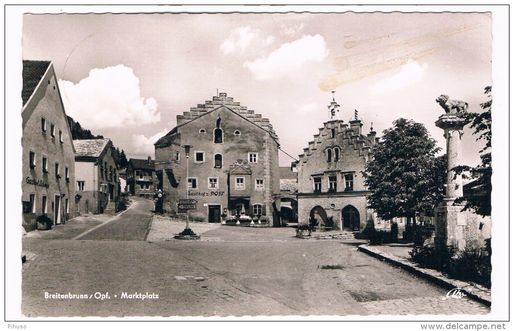 D5834      BREITENBRUNN : Marktplatz - Neumarkt I. D. Oberpfalz