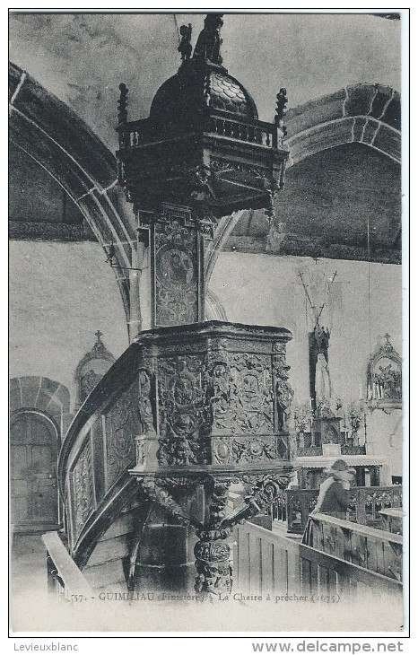 La Chaire à Prêcher ( 1675)/ NL / MORLAIX/ Vers 1920    CPDIV220 - Guimiliau