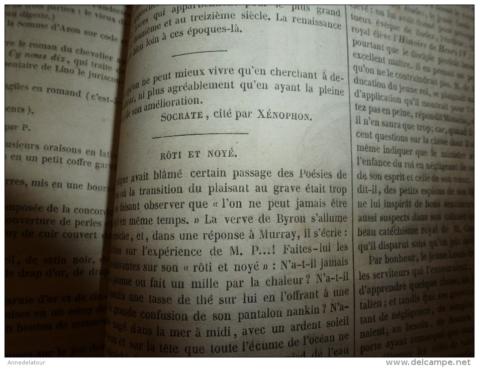 1847 MP Cascade De La Roumel (Constantine);Moutarde De Dijon; Maison De Hebel à Hausen; Carlsruhe;Amusements Louis XIV - 1800 - 1849