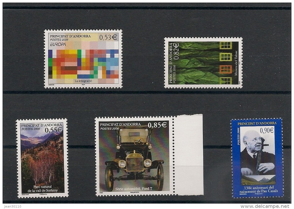 ANDORRE  Année 2005 N° Y/T : 624-627/30** - Unused Stamps