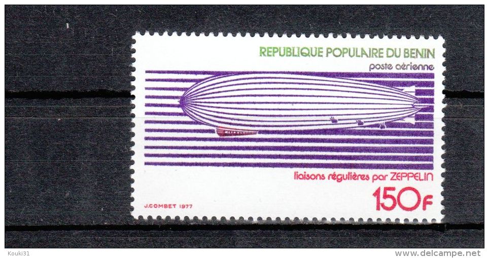 Bénin YT PA 270 ** : Zeppelin - 1977 - Benin – Dahomey (1960-...)