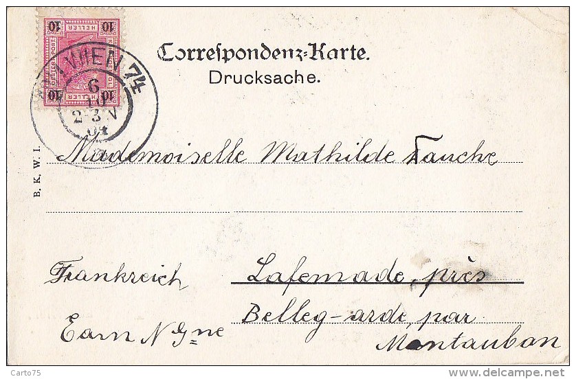 Autriche - Wien Vienne - Die Besten Grüsse Aus Wien - Postmarked 1904 - Other & Unclassified