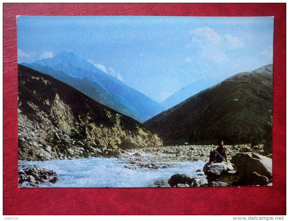 View Of The Gorge Butakovka - Almaty - Alma-Ata - 1974 - Kazakhstan USSR - Unused - Kasachstan