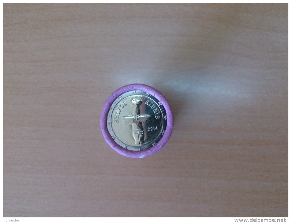 Cyprus 2014 2 Euro Roll UNC - Zypern