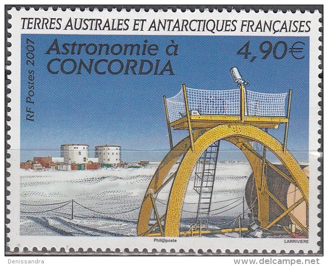 TAAF 2007 Yvert 458 Neuf ** Cote (2015) 20.00 Euro Base Astronome De Concordia - Unused Stamps