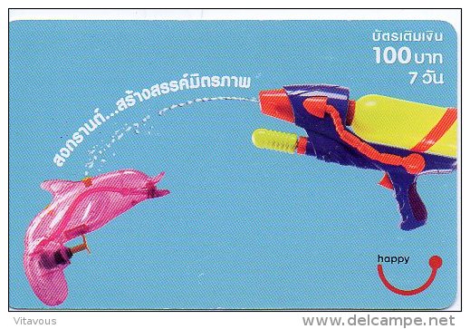 Jeu Carte Prépayée  Thailande Card  (212) - Thaïlande