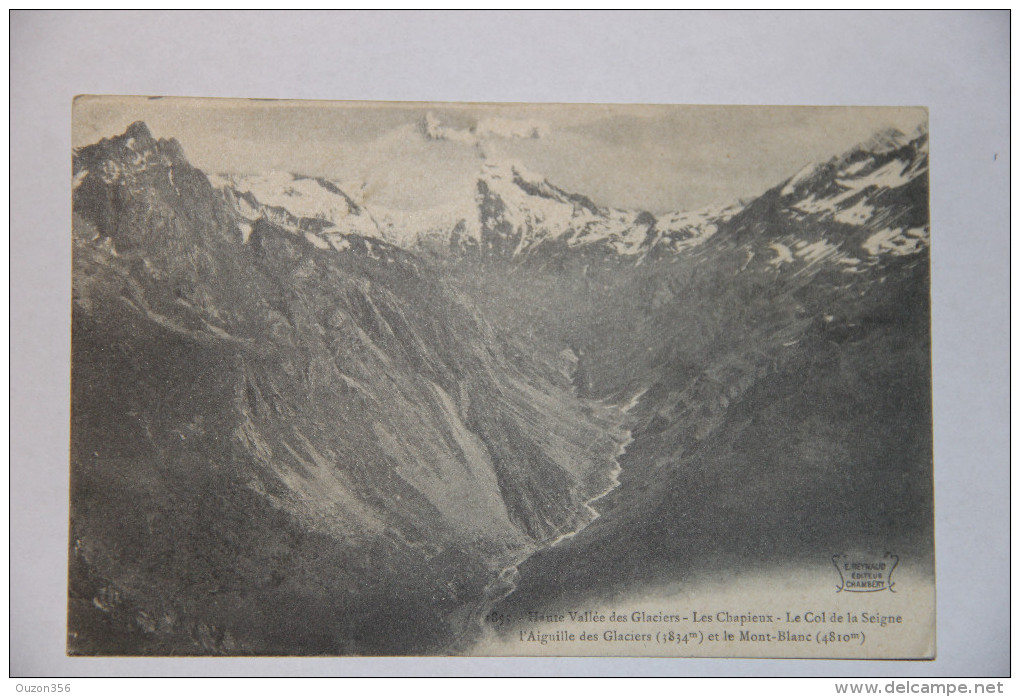 Haute Vallée Des Glaciers, Les Chapieux, Col De La Seigne, L'Aiguille Des Glaciers Et Le Mont-Blanc (Vallée De CHAMONIX) - Chamonix-Mont-Blanc