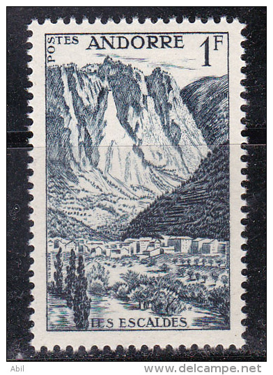 Andorre 1955-1958 N°Y.T. :  138 ** - Neufs