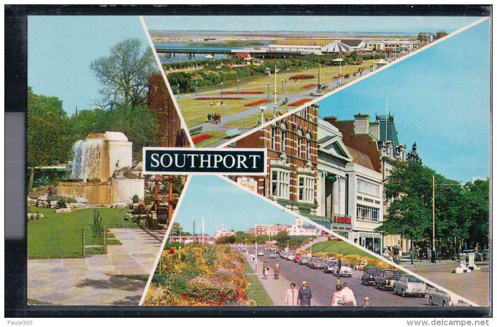 Southport - Mehrbildkarte - Multview - Southport