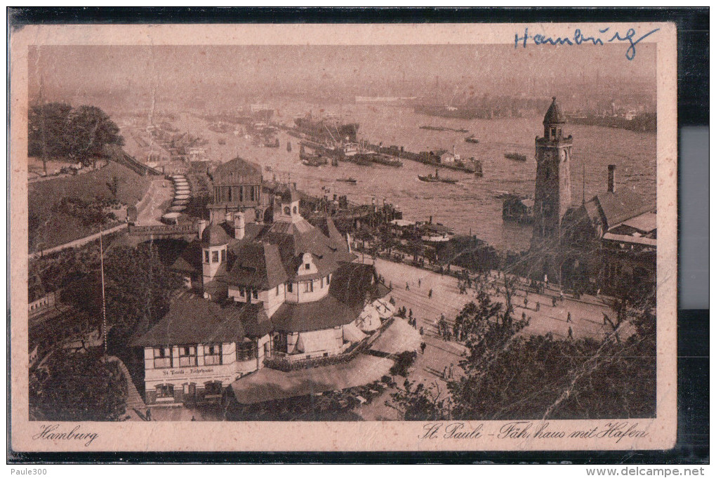 Hamburg - St. Pauli - Fährhaus Und Hafen - Mitte