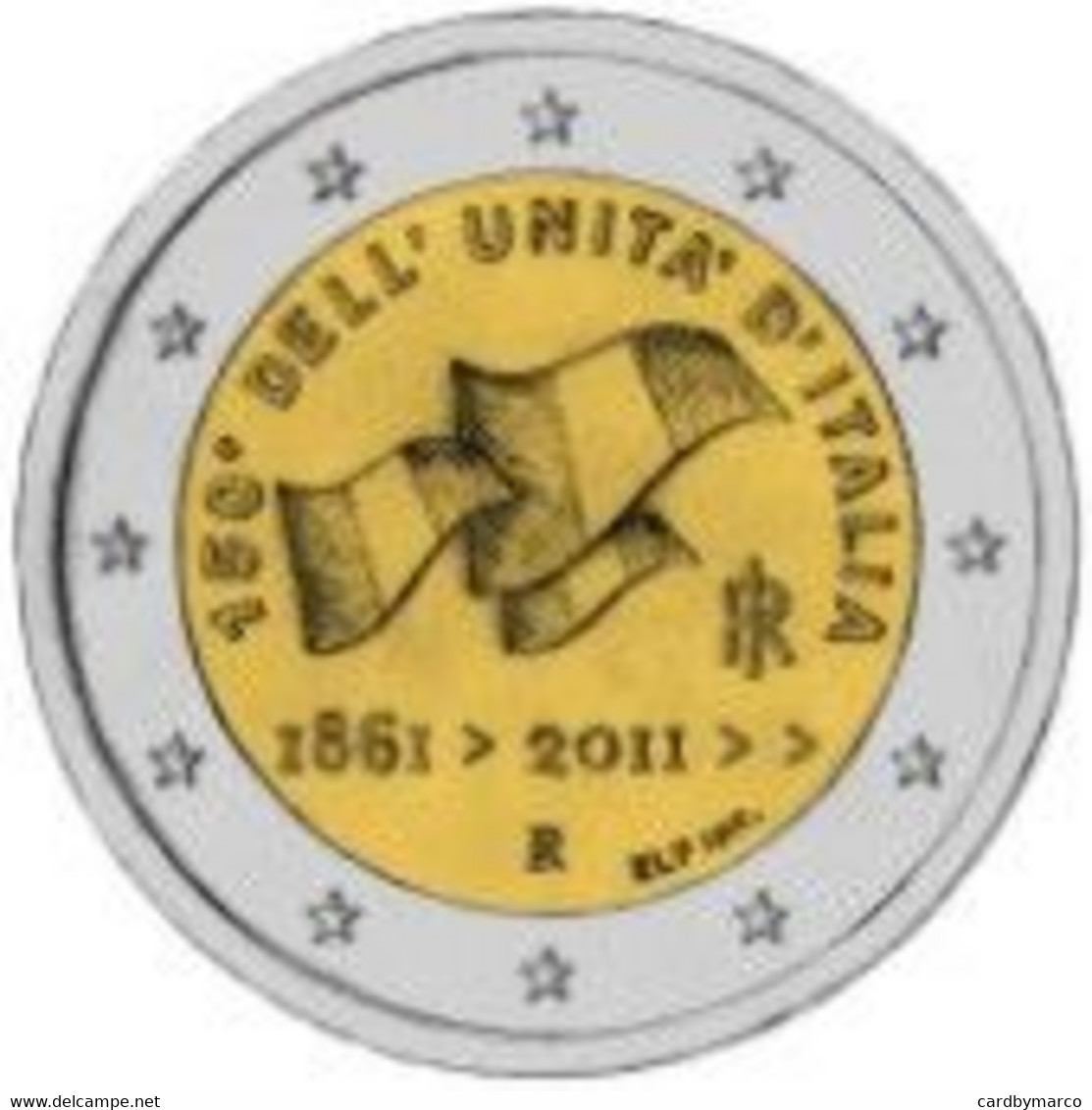 *ITALIA - 2 Euro Commemorativo 2011: 150° ANNIVERSARIO DELL'UNITA' D'ITALIA - Italia