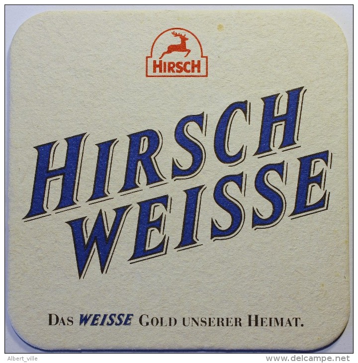 Sous-bock Bierdeckel Coaster Bierviltje Lot : 2 Differents HIRSCH Honer Pils  Im Sehr Gutem Zustand. In Good Trim - Sous-bocks