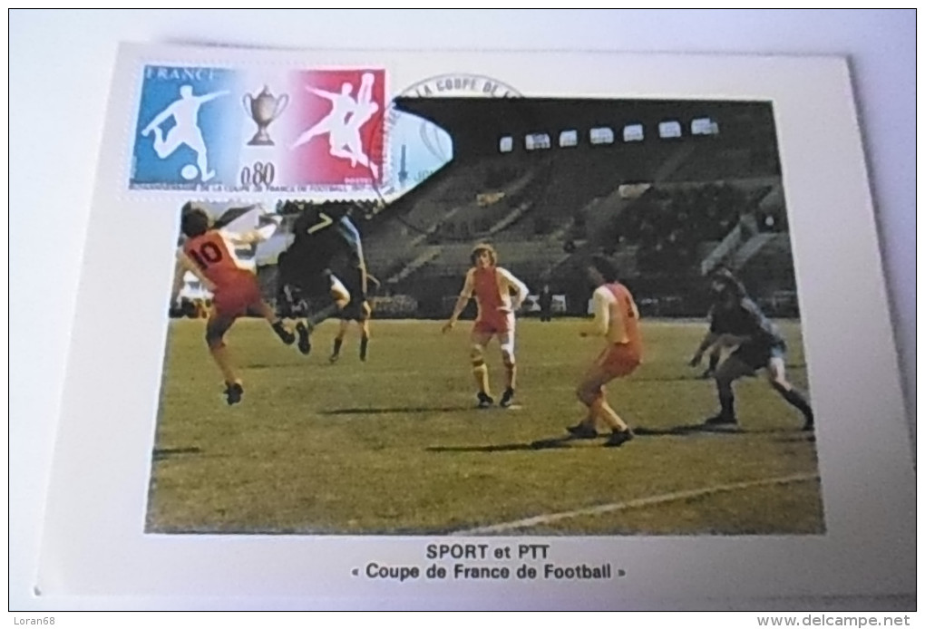 Premier Jour Coupe De France De Football - Paris 11/06/1977 - 1970-1979