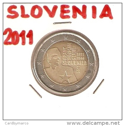 *SLOVENIA - 2 Euro Commemorativo 2011: FRANC ROZMAN - Slovenia