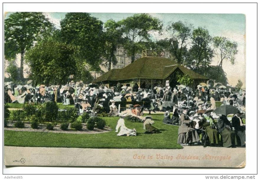 OV/ Harrogate Cafe In Valley Gardens 1906 To Cleckheaton - Harrogate