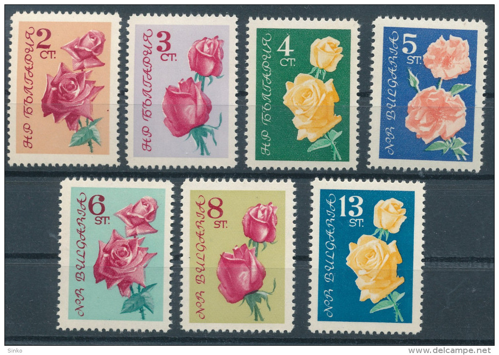 1962. Topics - Plants - Flowers - Bulgarien :) - Roses