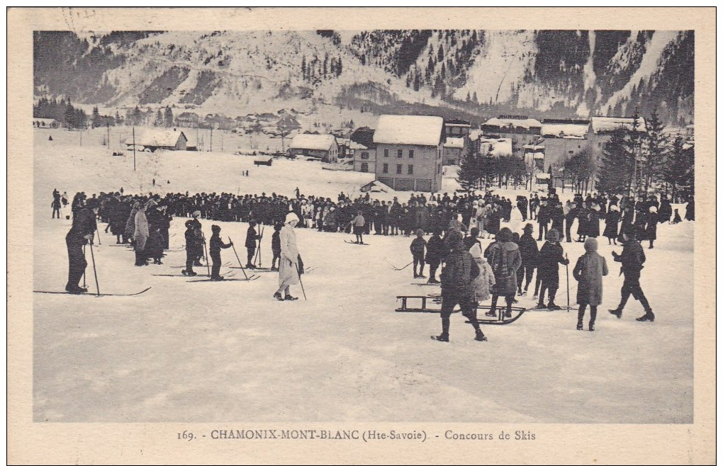 CPA - Chamonix-Mont-Blanc : Concours De Skis - Wintersport