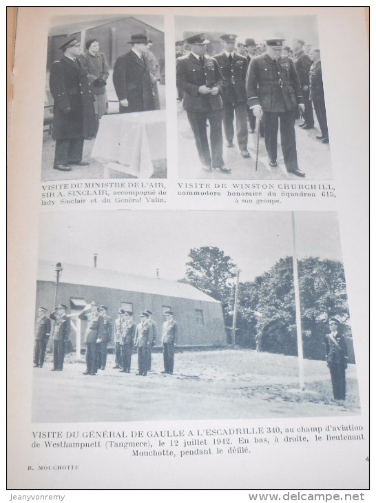 Les carnets de René Mouchotte, Commandant du Groupe Alsace. André Dezarrois. 1949.