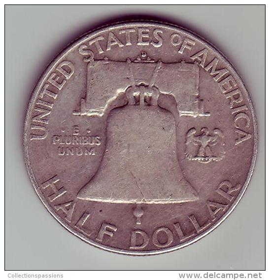 - USA - Etats Unis - Half Dollar Franklin 1953 D. - 1948-1963: Franklin