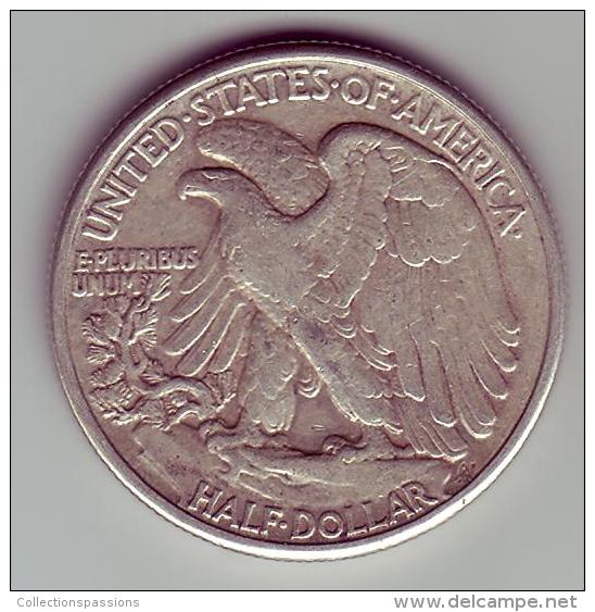 - USA - Etats Unis - Half Dollar Liberty  1941. - 1916-1947: Liberty Walking