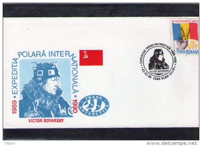 Victor Boyarsky Trans-Antarctic Expedition 1989 - 1990 Alba Iulia 1990 - Explorateurs & Célébrités Polaires