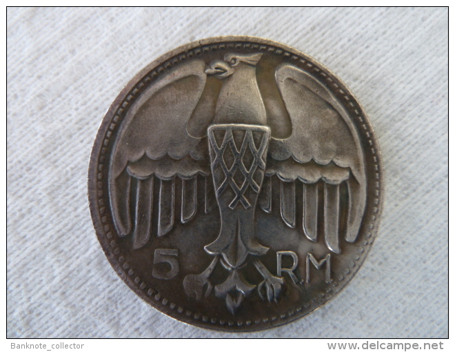 Deutschland, Germany - 5 REICHSMARK Von 1935 ! - 5 Reichsmark