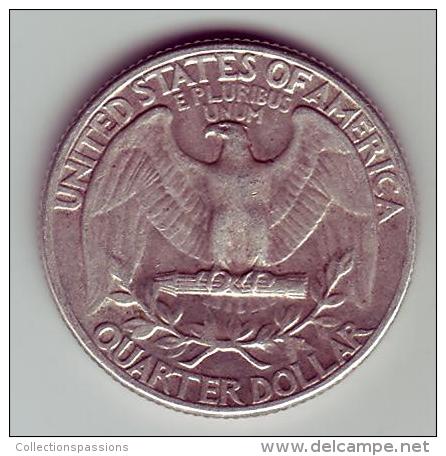 - USA - Etats Unis - Quarter Dollar Washington 1945. - 1932-1998: Washington