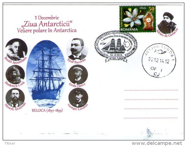 Antarctica Day - Belgica 1897-1899  -  Turda 2014 - Explorateurs & Célébrités Polaires