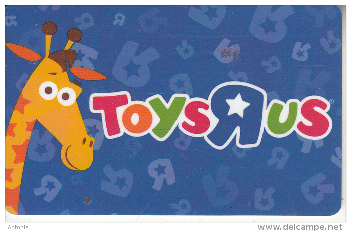 USA - ToysRus Magnetic Gift Card, Unused - Gift Cards