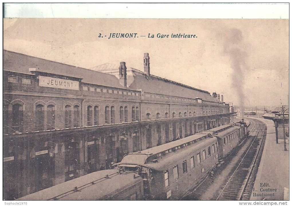 NORD PAS DE CALAIS - 59 - NORD -  SELECTION - JEUMONT - Intérieur De La Gare - Jeumont