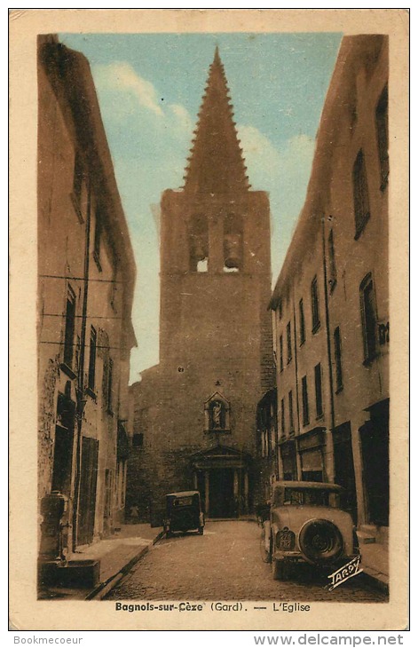 30  BAGNOLS  SUR  CEZE   L'EGLISE  TACOTS - Bagnols-sur-Cèze