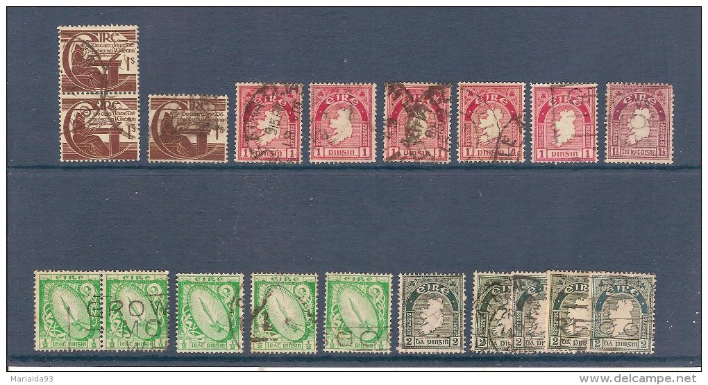 IRLANDE - IRELAND - EIRE - LOT DE TIMBRES OBLITERES - Collections, Lots & Series