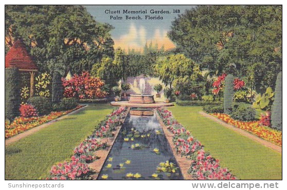 Florida Palm Beach Cluett Memorial Garden - Palm Beach